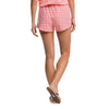 Southern Tide Womens 2 3/8-Inch Gingham Lounge Short - Flamingo Pink
