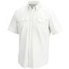 Huk Tide Point Short Sleeve Sport Shirt - White