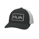 Huk Logo Stretchback Trucker Cap - Black