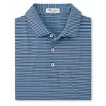 Peter Millar Hales Performance Polo Shirt - Navy/Cottage Blue*