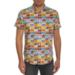 Robert Graham Party Wave Short Sleeve Classic Fit Sport Shirt - Multi